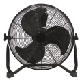 Podlahový ventilátor 90 W / 230 V, Ø 40 cm, čierny