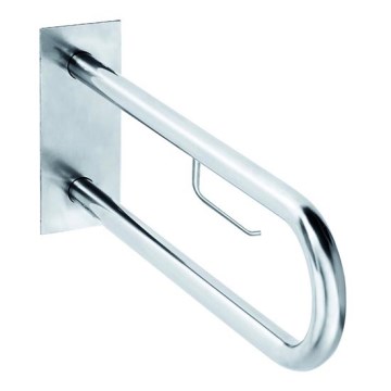 Podporné madlo 10x25 cm nerez/strieborné