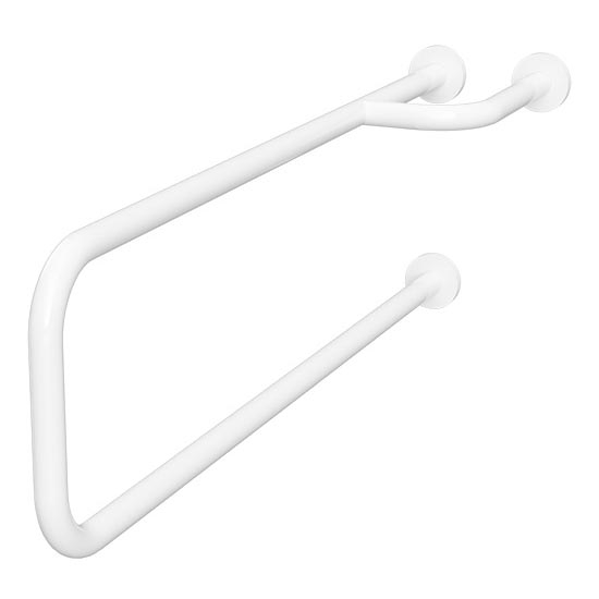 Podporné madlo 23,5x38 cm biela