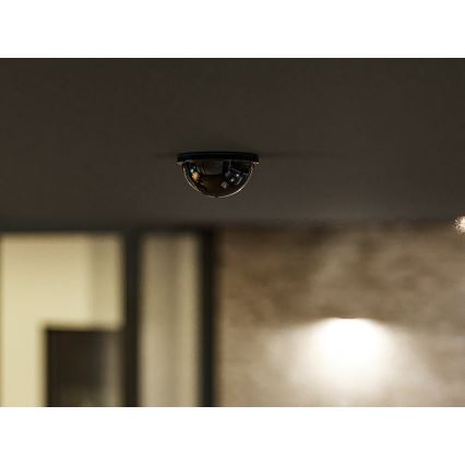 Pohybový senzor do podhľadu 360° 1200W/230V IP54 čierny