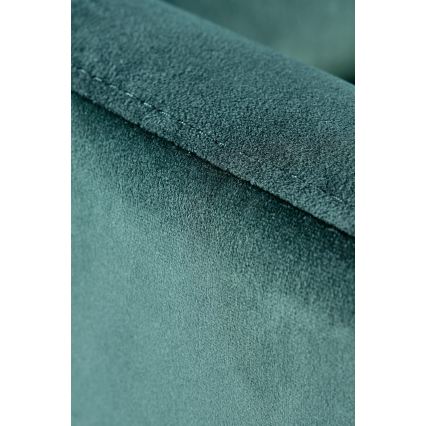 Polohovateľné kreslo FELIPE tmavozelené