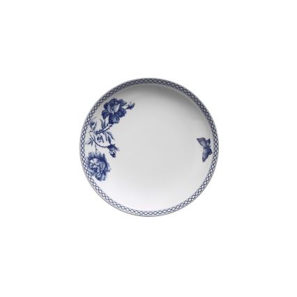 Porcelánová jedálenská súprava 24 ks biela/modrá