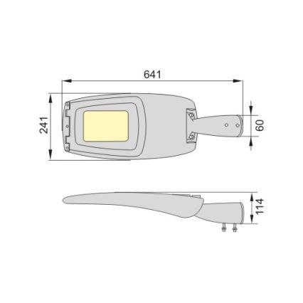 Pouličné svietidlo ADQUEN PLUS LED/60W/230V IP66