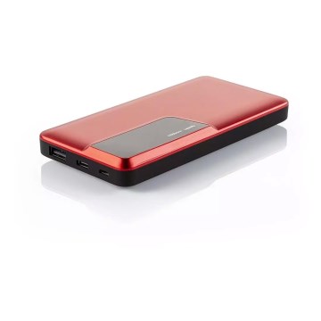 Power Bank 10000mAh/3,7V červená Power Bank 10000mAh/3,7V červená