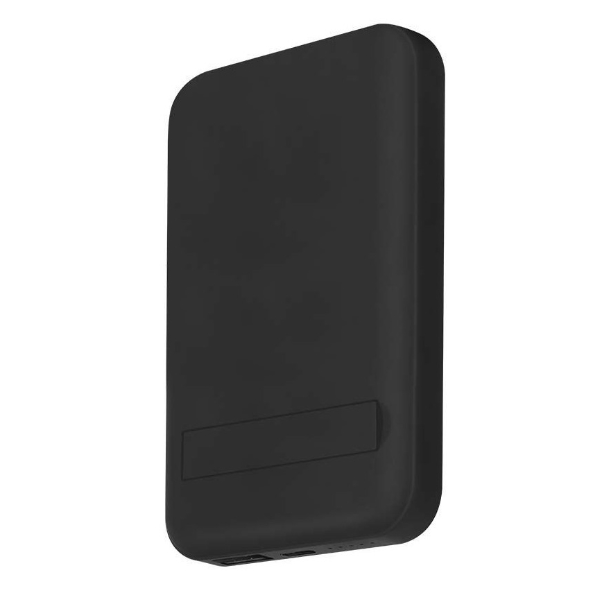 Power Bank magnetická s bezdrôtovým nabíjaním Power Delivery 10 000mAh/20W/3,7V čierna