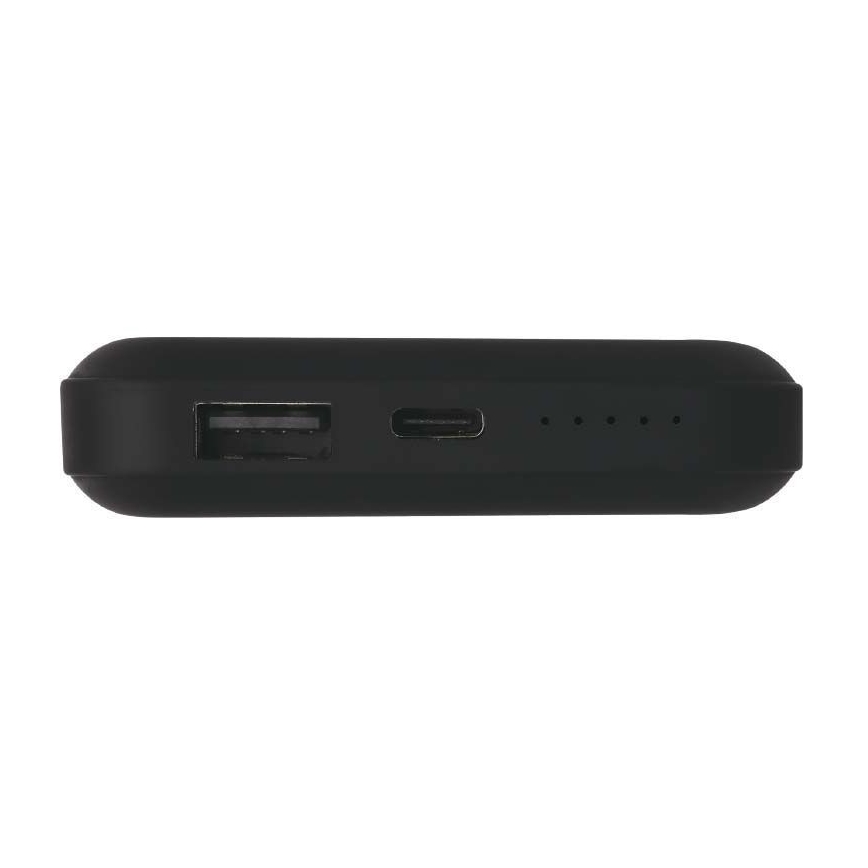 Power Bank magnetická s bezdrôtovým nabíjaním Power Delivery 10 000mAh/20W/3,7V čierna