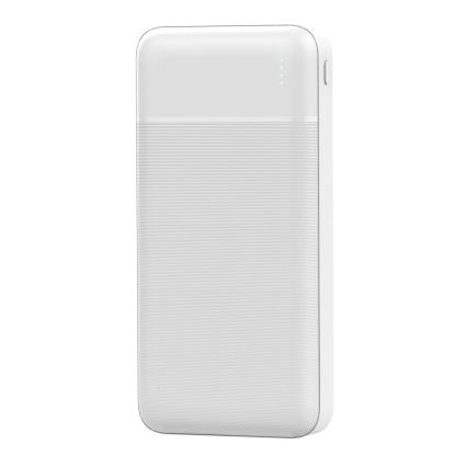 Powerbanka 20000 mAh 3,7V biela