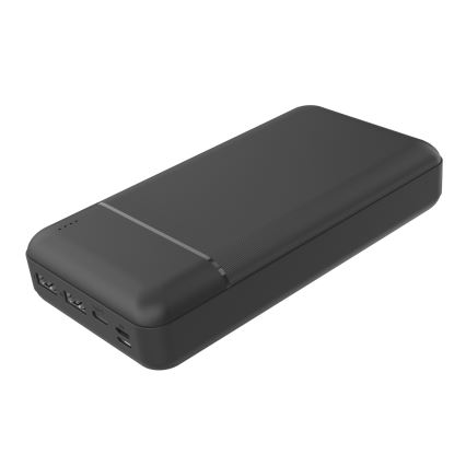 Powerbanka 30000 mAh 3,7V čierna
