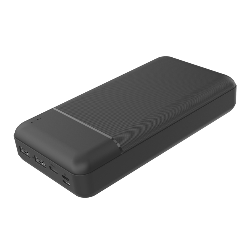 Powerbanka 30000 mAh 3,7V čierna