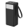 Powerbanka 40000 mAh 65W Power Delivery 2xUSB-A + 2xUSB-C s LED baterkou a USB-C káblom 1m čierna