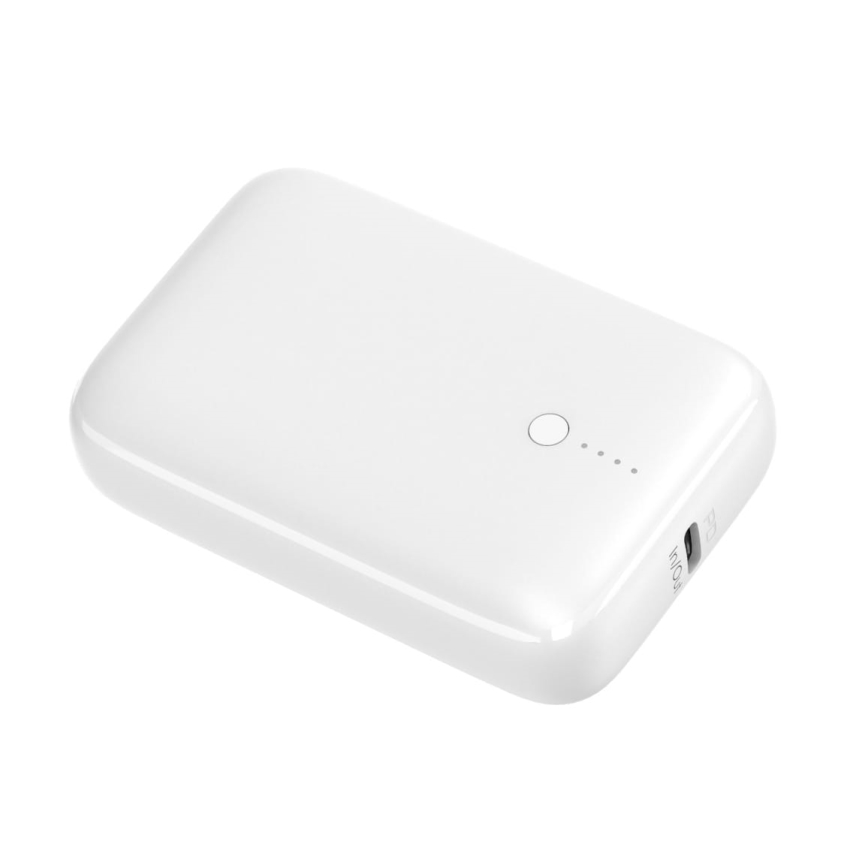 Powerbanka Power Delivery Compact 10000 mAh/22,5W/3,7V biela
