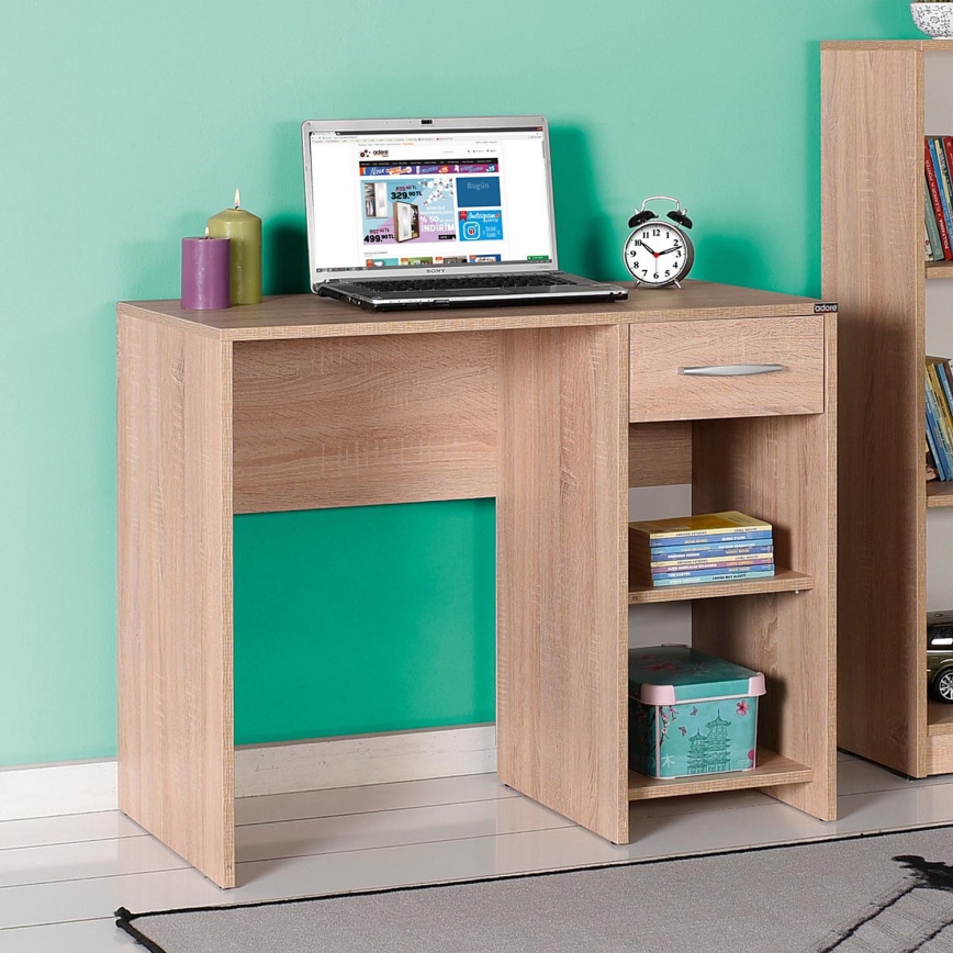 Pracovný stôl 75x90 cm hnedá