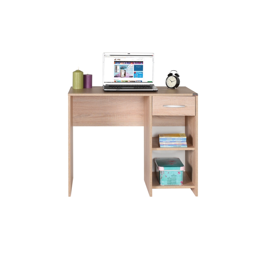 Pracovný stôl 75x90 cm hnedá