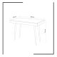 Pracovný stôl VERONIKA 74x100 cm biela/béžová