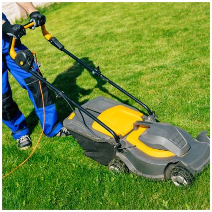 Predlžovací kábel LINEA G s 1 zásuvkou, 25 m, oranžový