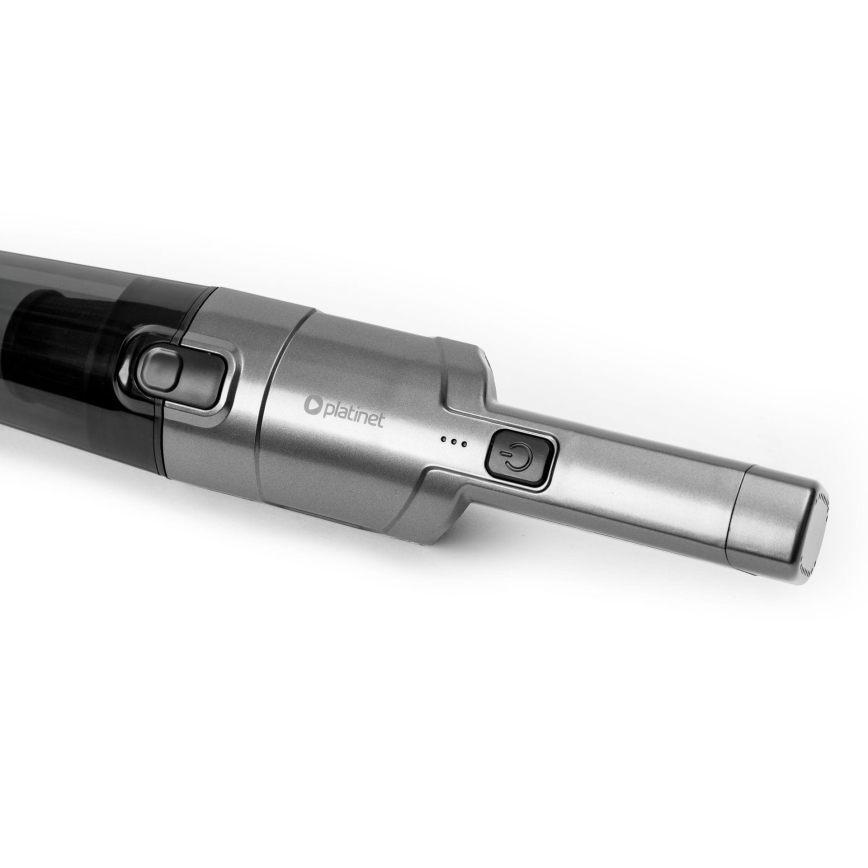 Prenosný nabíjací vysávač do auta 75W/2800 mAh čierna