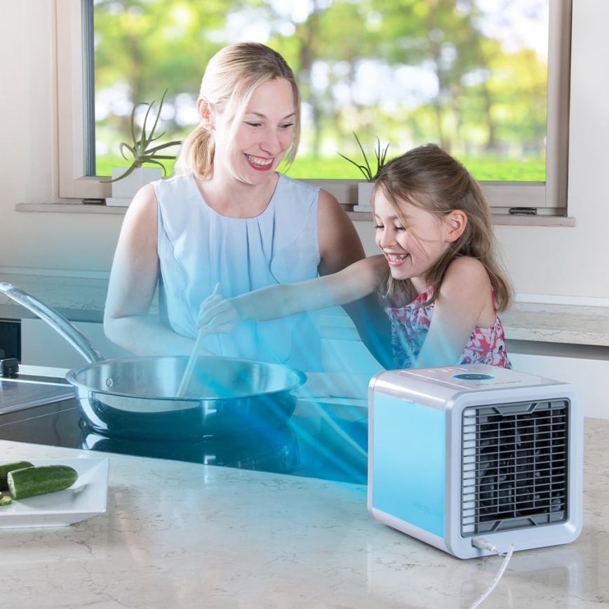 Prenosný ventilátor s chladením