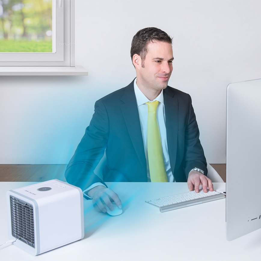 Prenosný ventilátor s chladením