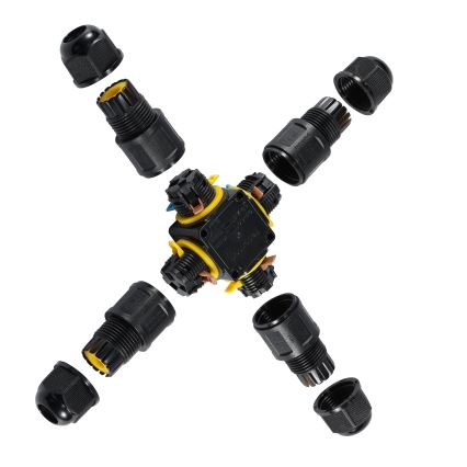 Prepojovací X konektor IP68 450V