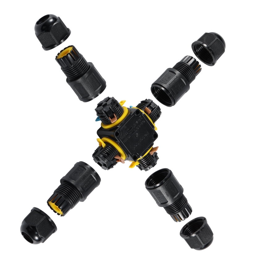 Prepojovací X konektor IP68 450V