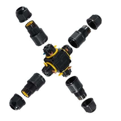 Prepojovací X konektor IP68 450V