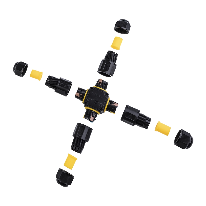 Prepojovací X konektor IP68 450V