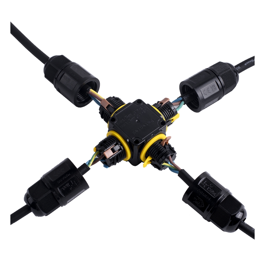 Prepojovací X konektor IP68 450V