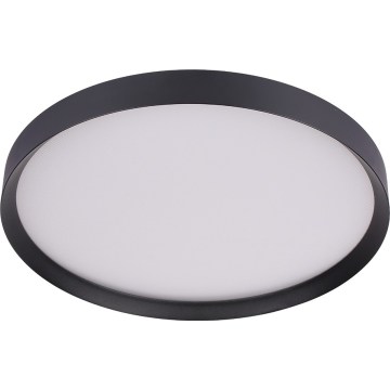 Prezent 17317 – stmievateľné stropné LED svietidlo MAYSA, 72 W, 230 V, 3000/4000/6000 K, priemer 77 cm, čierne