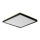 Prezent 27313 -LED Kúpeľňové stropné svietidlo CORDIA SQ LED/18W/230V 3000/6000K IP54 čierna
