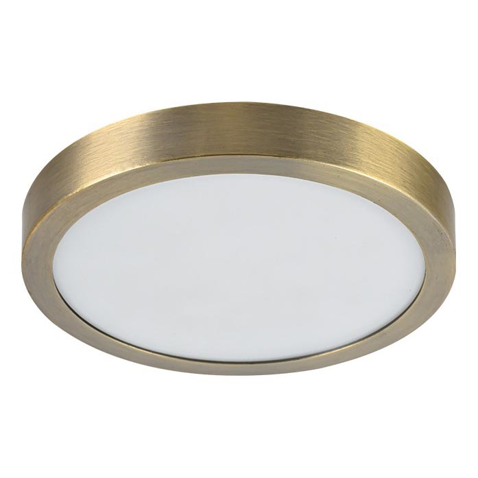 Prezent 49058 - LED Stropné svietidlo LENYS LED/9W/230V 4000K pr. 12 cm mosadz
