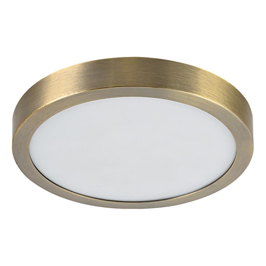 Prezent 49059 - LED Stropné svietidlo LENYS LED/15W/230V 4000K pr. 17,5 cm mosadz