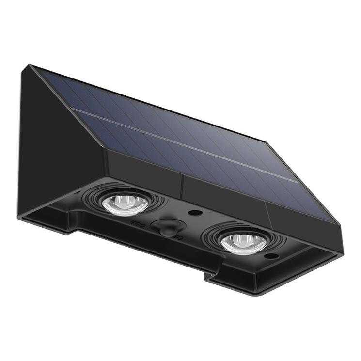 Prezent 65281 - LED Solárne nástenné svietidlo MUSE LED/3,7V IP44 1200 mAh