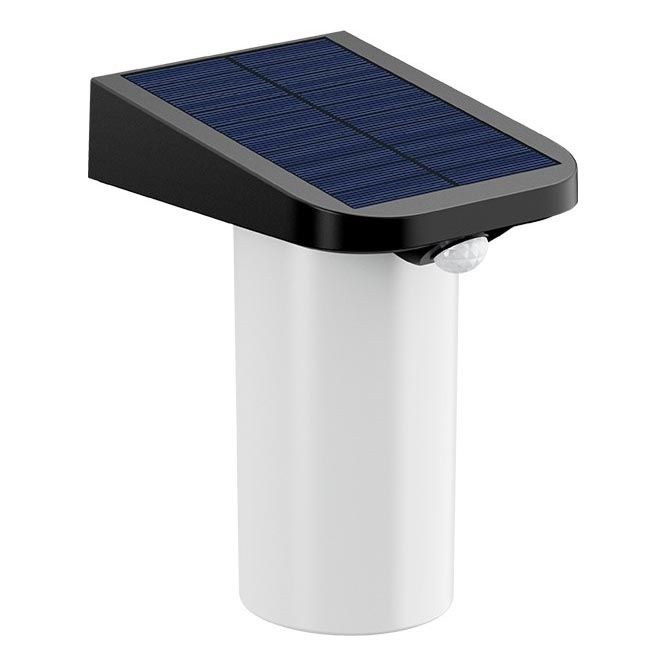 Prezent 65283 - LED Solárne nástenné svietidlo so senzorom OCTO LED/4W/3,7V IP44 1500 mAh
