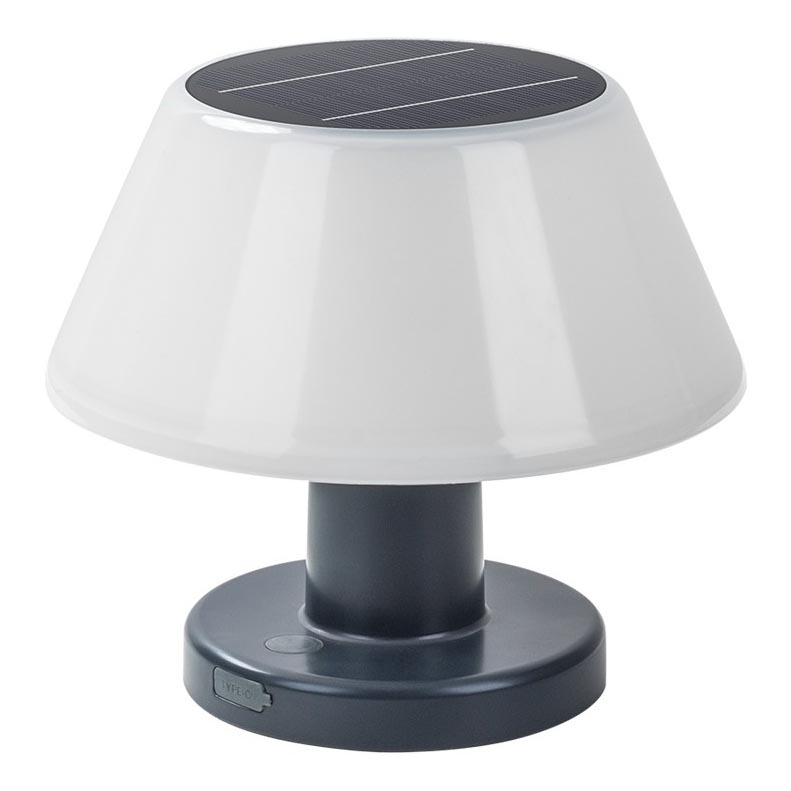 Prezent 65290 - LED Stmievateľná solárna stolná lampa TAKER LED/4W/3,7V IP54 1800 mAh
