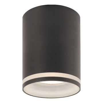 Prezent 71113 - Bodové svietidlo SAUL 1xGU10/50W/230V pr. 7 cm čierna