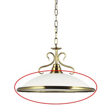 Prezent 75351 - Náhradné sklo pre luster VIOLA E27