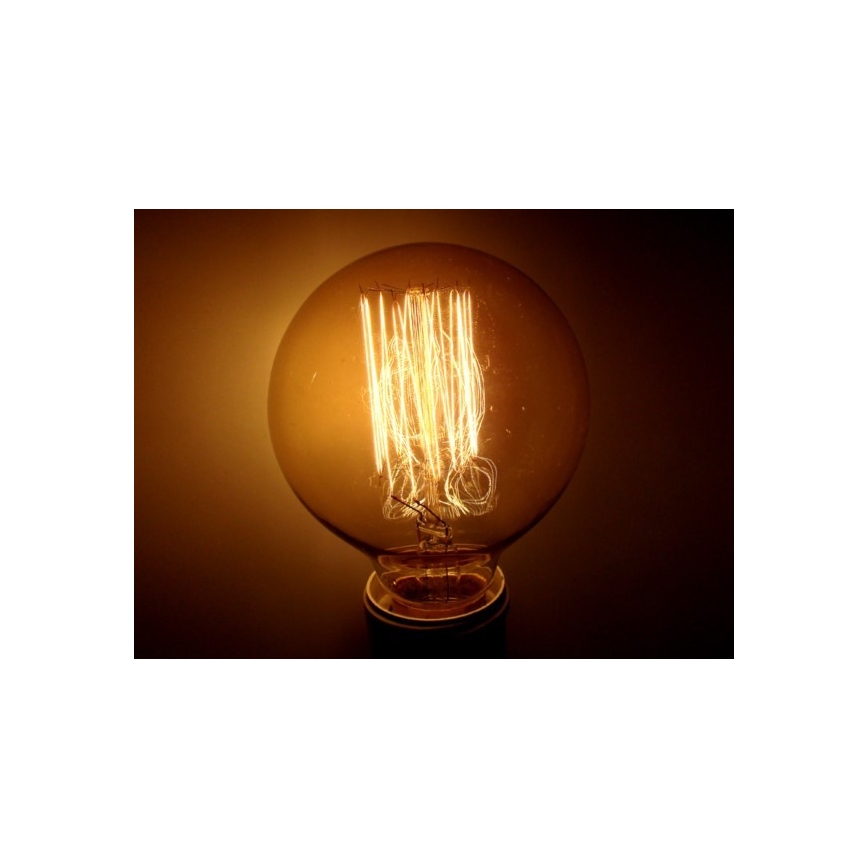 Priemyselná dekoračná stmievateľná žiarovka SEGOD G80 E27/40W/230V 3000K