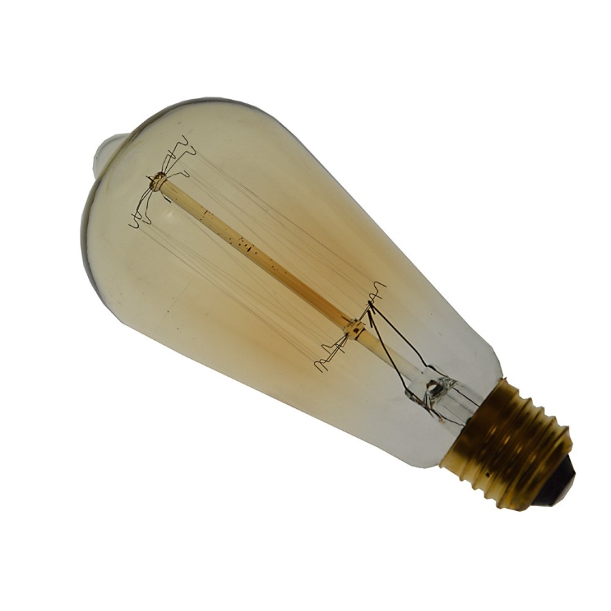 Priemyselná dekoračná stmievateľná žiarovka SELEBY ST64 E27/40W/230V 2200K