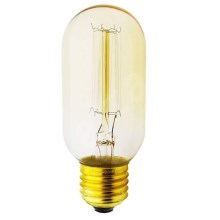 Priemyselná dekoračná stmievateľná žiarovka VINTAGE T45 E27/40W/230V 2000K