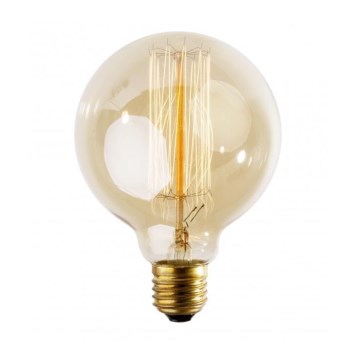 Priemyselná dekoratívna stmievateľná žiarovka SELRED G125 E27/60W/230V 3000K 120 lm