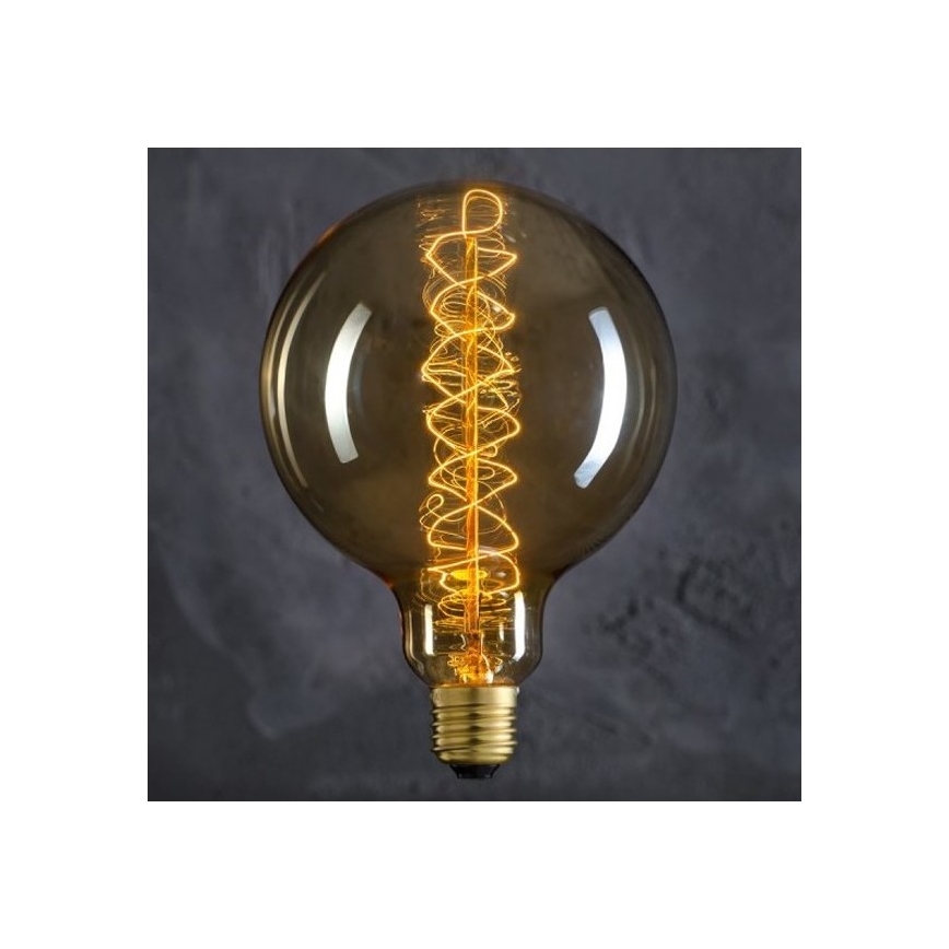 Priemyselná dekoratívna stmievateľná žiarovka SELRED G125 E27/60W/230V 3000K