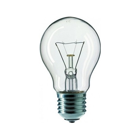 Priemyselná žiarovka CLEAR E27/75W/240V