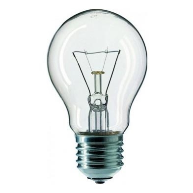 Priemyselná žiarovka CLEAR E27/75W/240V