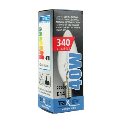 Priemyselná žiarovka E14/40W/230V