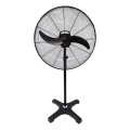 Priemyselný stojanový ventilátor 115W/230V 188 cm čierny