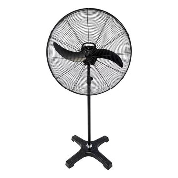 Priemyselný stojanový ventilátor 115W/230V 188 cm čierny