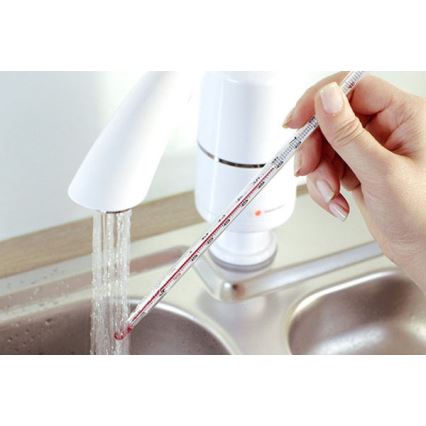 Prietokový ohrievač vody 3000W/230V biela