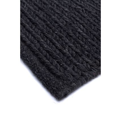 Prírodný koberec FIR WOOL 120x170 cm 2600 g/m2 antracit