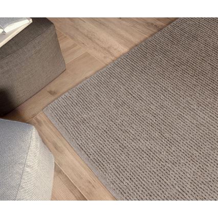 Prírodný koberec FIR WOOL 120x170 cm 2600 g/m2 béžový