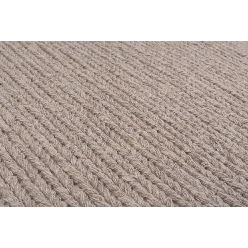 Prírodný koberec FIR WOOL 120x170 cm 2600 g/m2 béžový